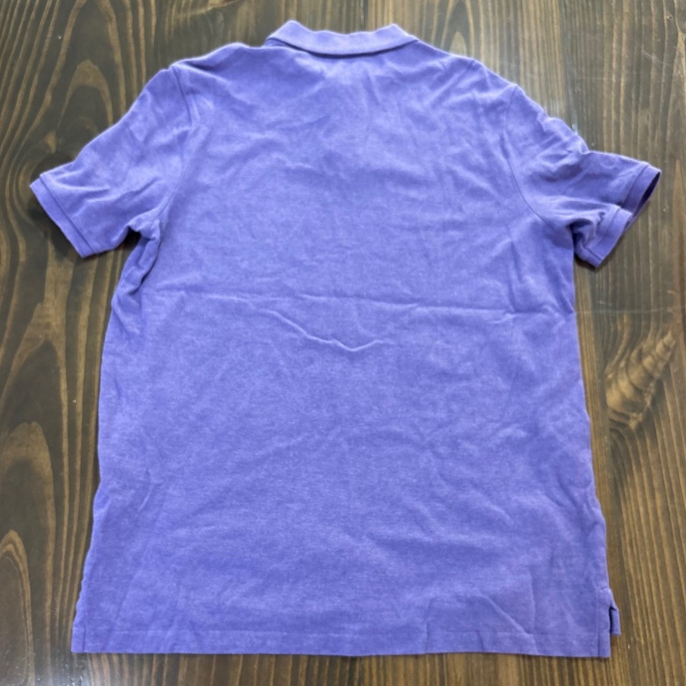 Polo Ralph Lauren Mens Classic Fit Pique Polo Shirt Purple Heather‎ Large - Picture 4 of 7